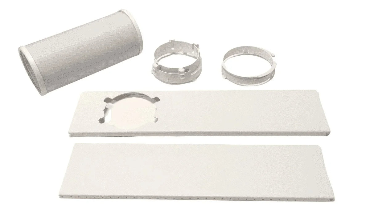 OEM  Air Conditioner AC White Window Exhaust Kit Originally Shipped With RACPD1411CRU, RAC-PD1411CRU