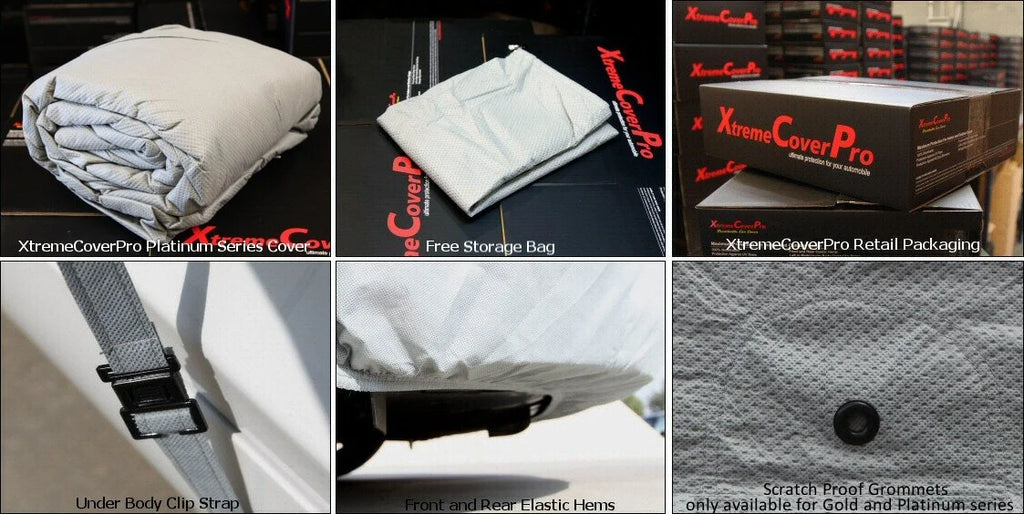 Car Cover Fits 2000 2001 2002 2003 2004 2005 2006 2007 2008 2009 Mazda MX-5 Miata XCP XtremeCoverPro Waterproof Platinum Series ebony