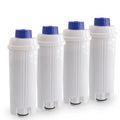 4Pcs Replacement Filter Cartridge for Delonghi DSL C002 Coffee Maker, Water Filter Accessory