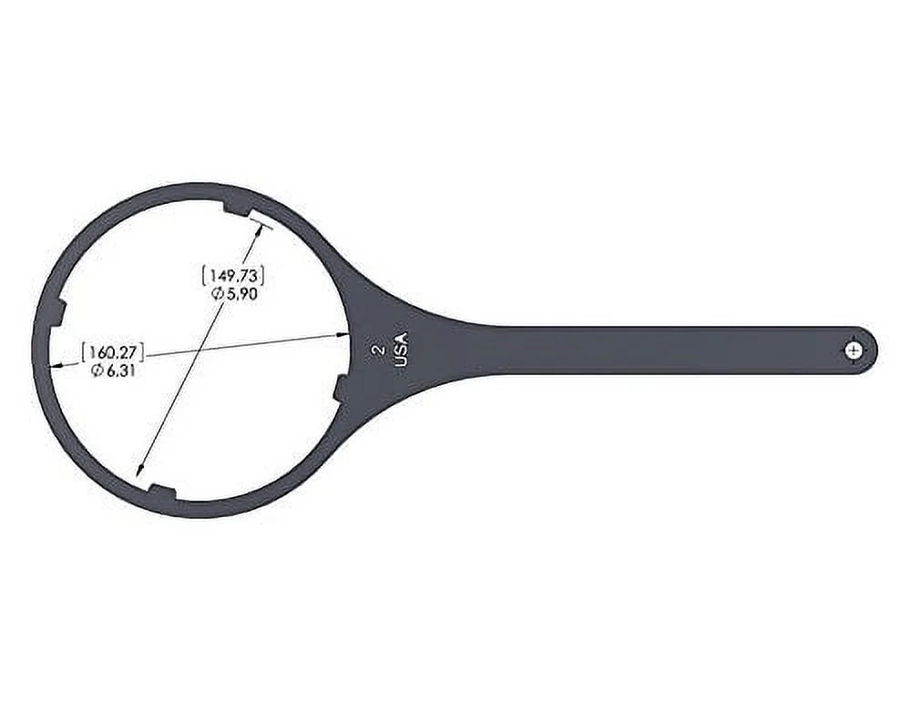 superb wrench spbw-2 heavy duty metal water filter wrench (6.25 inch inside gauge)