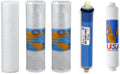 Replacement Annual Filter Kit with RO Membrane for PureValue 5EZ50 Reverse Osmosis Systems by IPW Industries Inc.