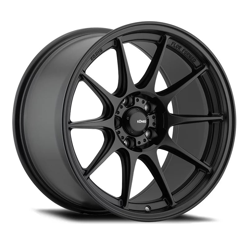 Konig 57B Dekagram 17x8 4x100 +45et Semi-Matte dark Wheel