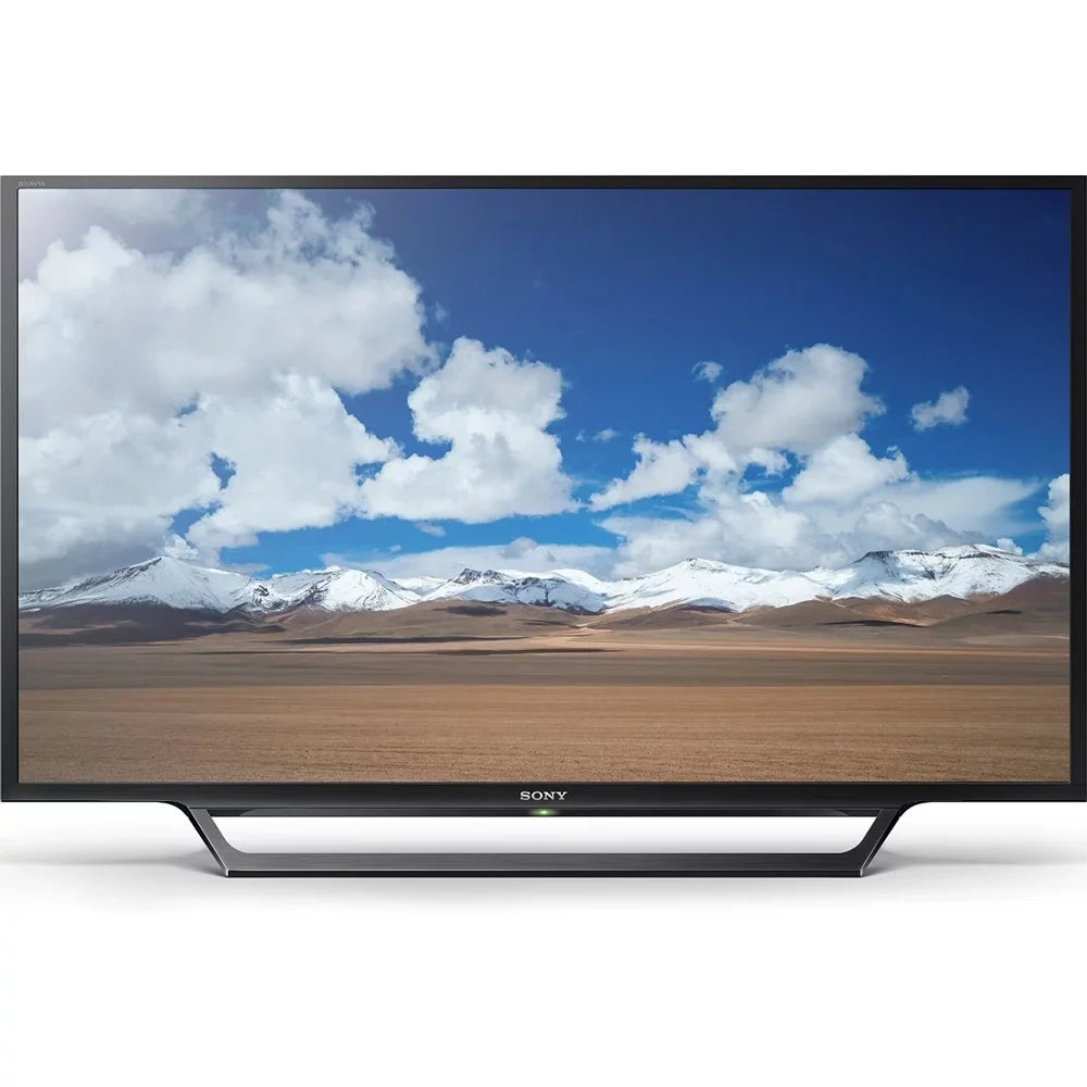 KDL-32W600D 32-1 inch Class HD TV with Built-in Wi-Fi Slim Flat Wall Mount Bundle includes Television, Slim Flat Wall Mount Ultimate Kit and Power Strip with Dual USB Ports