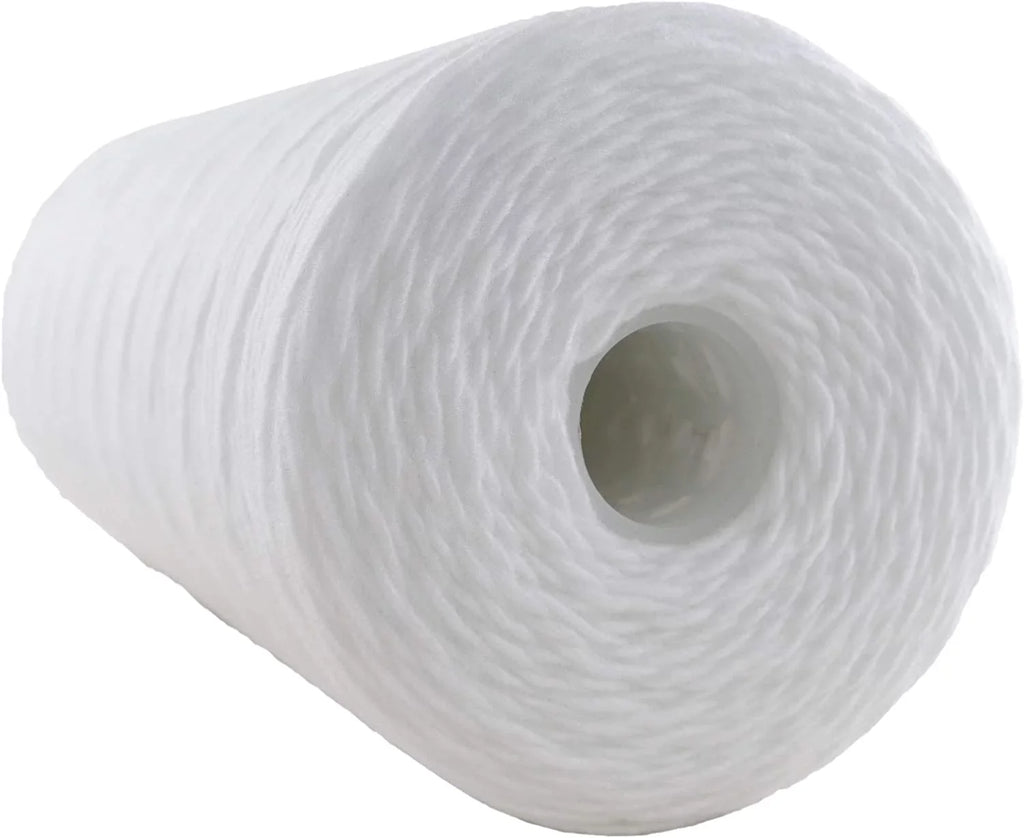 SpiroPure SP-WP25-BB 10x4.5 25 Micron String-Wound Polypropylene Water Filter Cartridge WP25BB97P 355216-43 CW25-BBS (Case of 8)