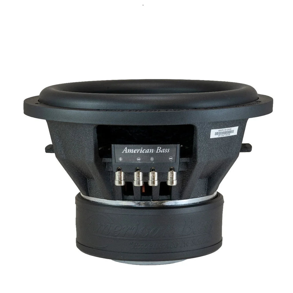 American Bass XR 12 D4 12 inch Dual 4 Ohm Voice Coil 2400 Watt Subwoofer