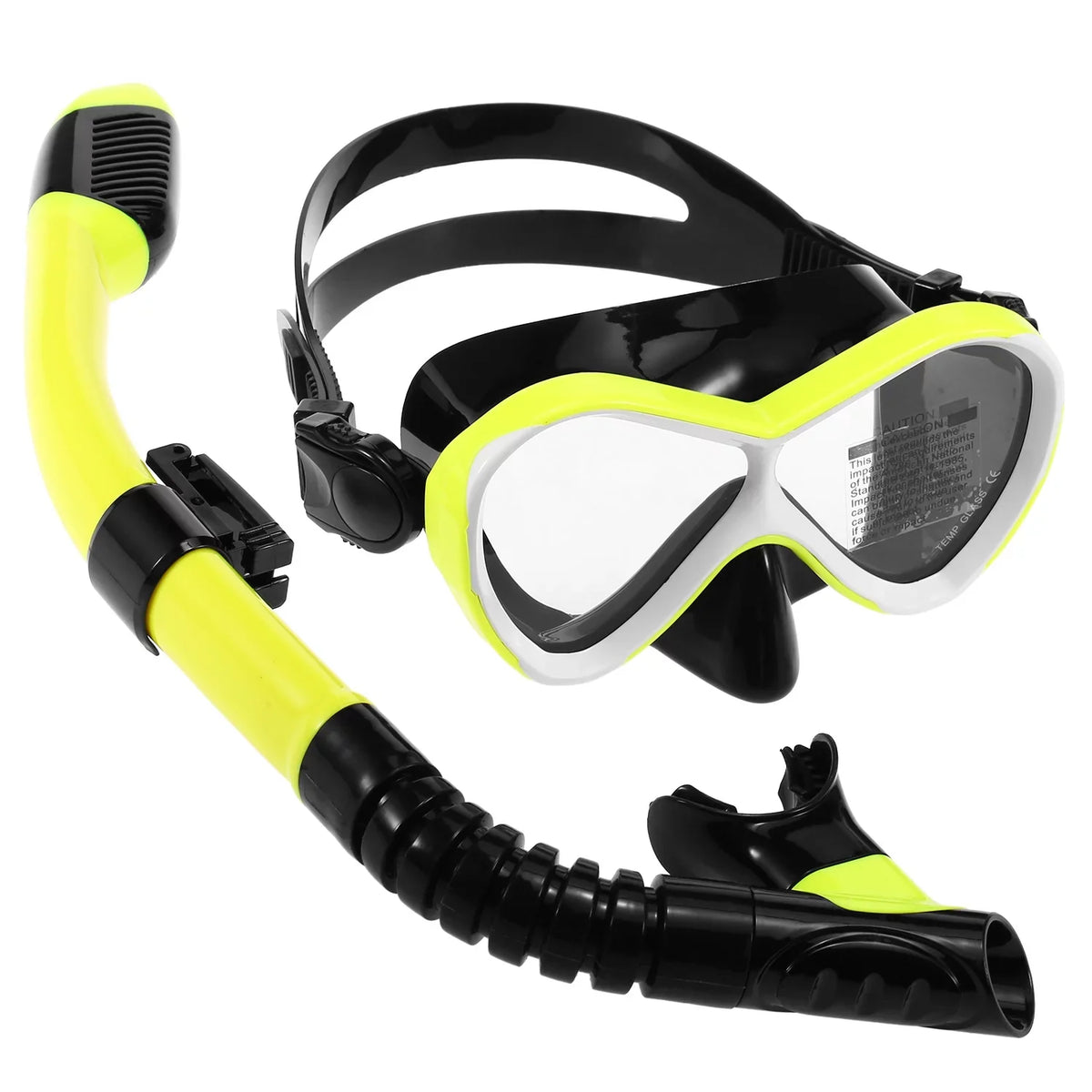 6588 Kids Professional Swimming Goggles with Dry Snorkel pipe Set -fog Goggles for Snorkel