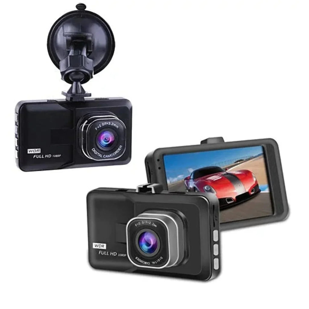 ebony Box Dash Cam 1080P G-Sensor Looping Car Camera