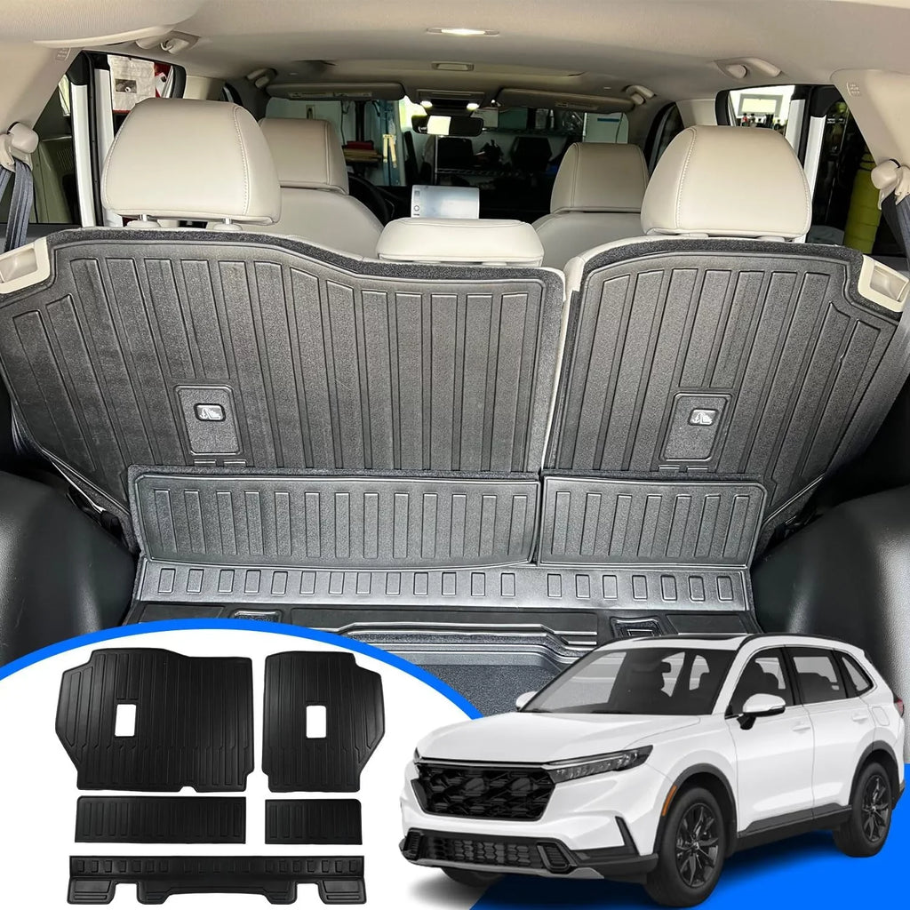 Seat Back Protector fit Honda CR-V 2023-2024 Backrest Protector for Honda CR-V 2023 2024 Suv Accessory dark Rear Trunk Backrest Mat