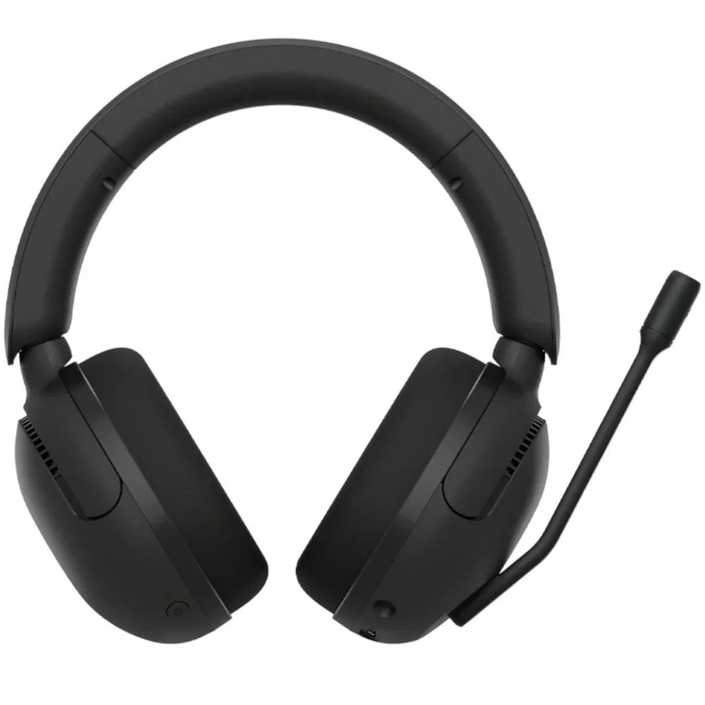 WHG500/B INZONE H5 Wireless Noise Cancelling Gaming Headset, charcoal Bundle with Deco Gear Pro Audio Headphone Stand, 6 Foot USB-A to USB-C Cable & 2 YR CPS Enhanced Protection Pack