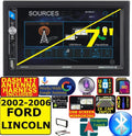 INCLUDES VEHICLE SPECIFIC INSTALLATION HARDWARE INCLUDING DASH KIT, WIRE HARNESS, AND. FITS 02-06  EXPEDITION EXPLORER LINCOLN AVIATOR AM/FM USB/BLUETOOTH TOUCHSCREEN CAR RADIO STEREO PKG