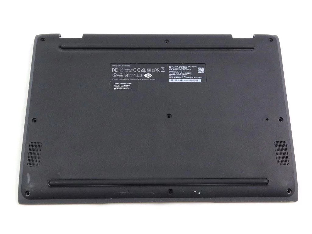 Genuine  100E 2ND GEN Chromebook ebony Laptop Bottom Base Cover 5CB0U26507 Laptop Base Assembly - Used Very Good