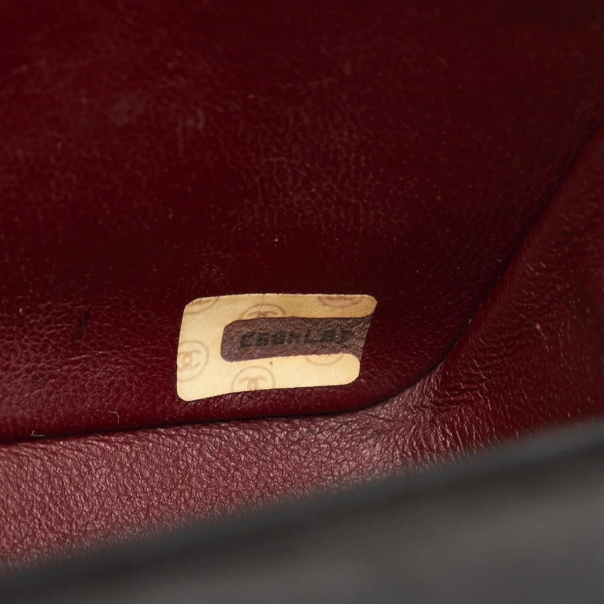 Pre-Owned Authenticated Chanel Small Lambskin Diana Flap Leather dark Crossbody Bag Unisex (Good)
