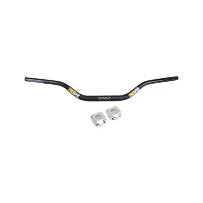 Tusk Universal Big Bar Clamp and Bar Kit ProTaper EVO Windham MX/RM Mid Bend charcoal for Yamaha BW80 Big Wheel 1986-1990