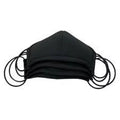Small Reusable Facemask, charcoal - Pack of 4. Saddleman SDLSDL-FMS-01 10 in