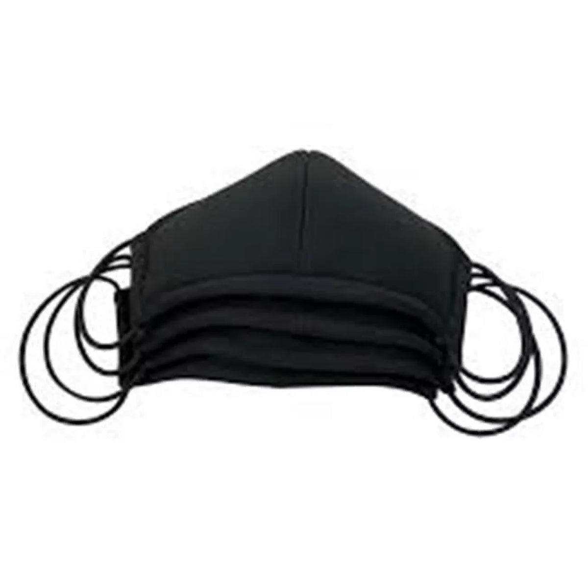 Small Reusable Facemask, charcoal - Pack of 4. Saddleman SDLSDL-FMS-01 10 in