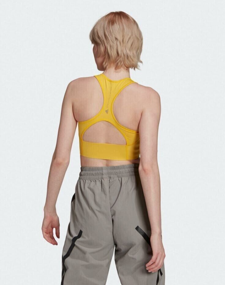 by Stella McCartney TruePurpose Crop Top Yellow B4HP $120