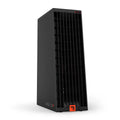 Sharper Image Rise 12H Personal Tower Heater, 2 Heat Settings, ebony, New