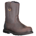 RefrigiWear Men's Barrier Lightweight Insulated 9-1 inch Brown Leather Work Boots (Brown, Size 14 US)