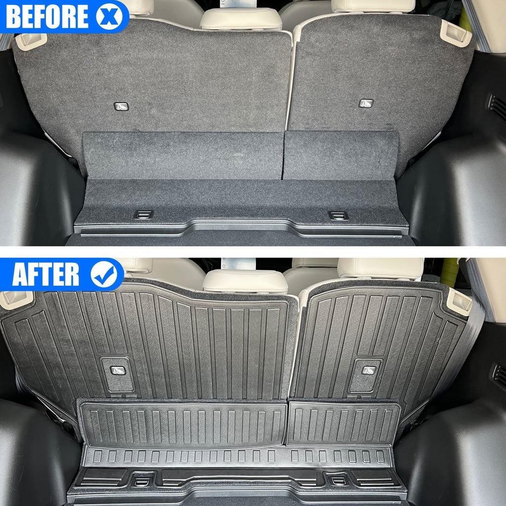 Seat Back Protector fit Honda CR-V 2023-2024 Backrest Protector for Honda CR-V 2023 2024 Suv Accessory dark Rear Trunk Backrest Mat