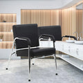 Salon Chair for Hair Stylist Barber Chair Hair Stylist Chair Heavy Duty Modern Fashion Auto Reclining Shampoo Chair Spa Beauty Equipment for Women Men, charcoal