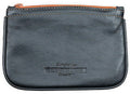 4th Generation Kenzo ebony Italian Quality Leather Zipper Tobacco Pouch - 7955