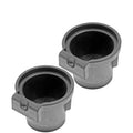 Teledu charcoal Center Console Cup Holder Insert Pair 2pc For Frontier Pathfinder Xterra