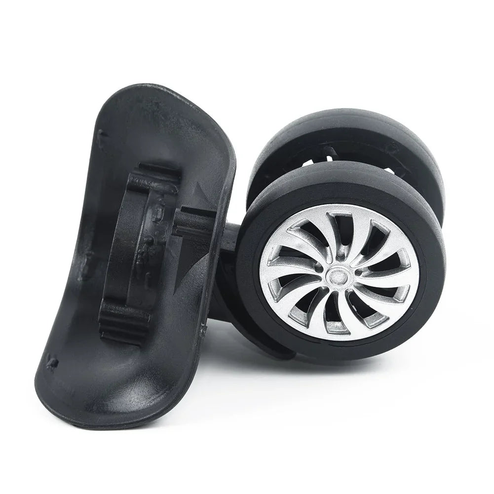 Yuri  4 Set Replacement Luggage Suitcase Wheels Swivel Universal Wheel dark