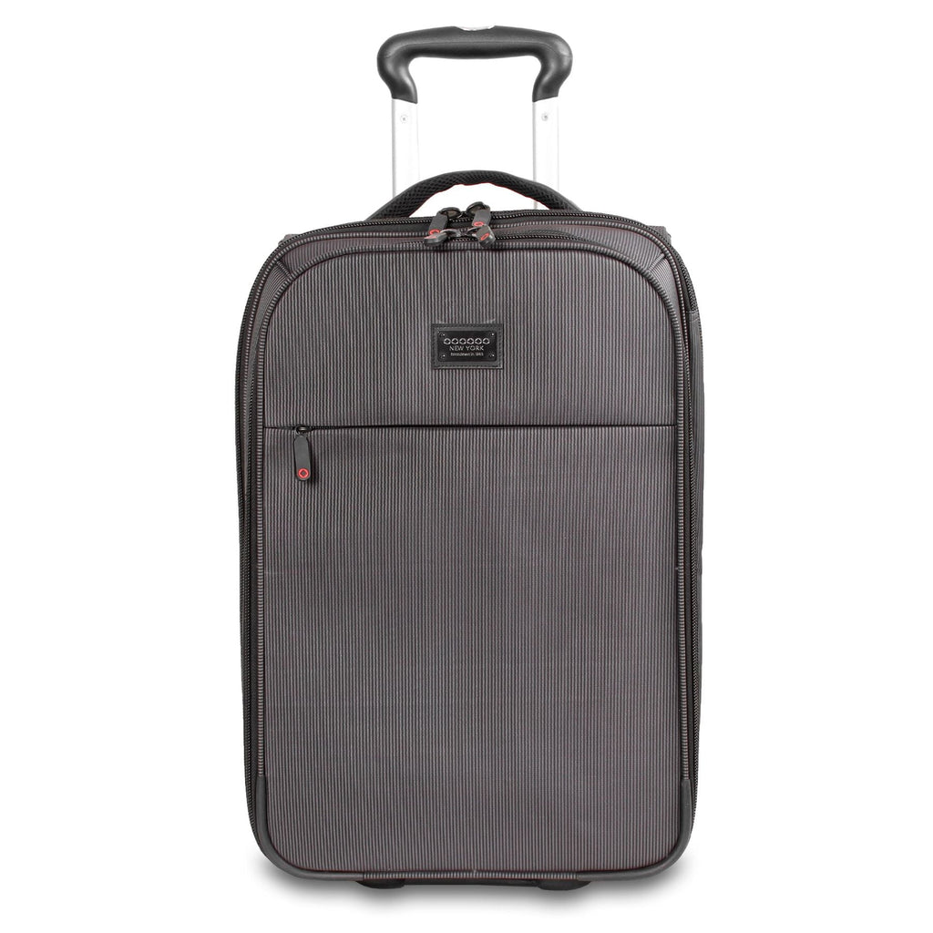 J World Bay Business Carry-on Rolling Backpack for Travel and Commute, ebony