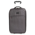 J World Bay Business Carry-on Rolling Backpack for Travel and Commute, ebony