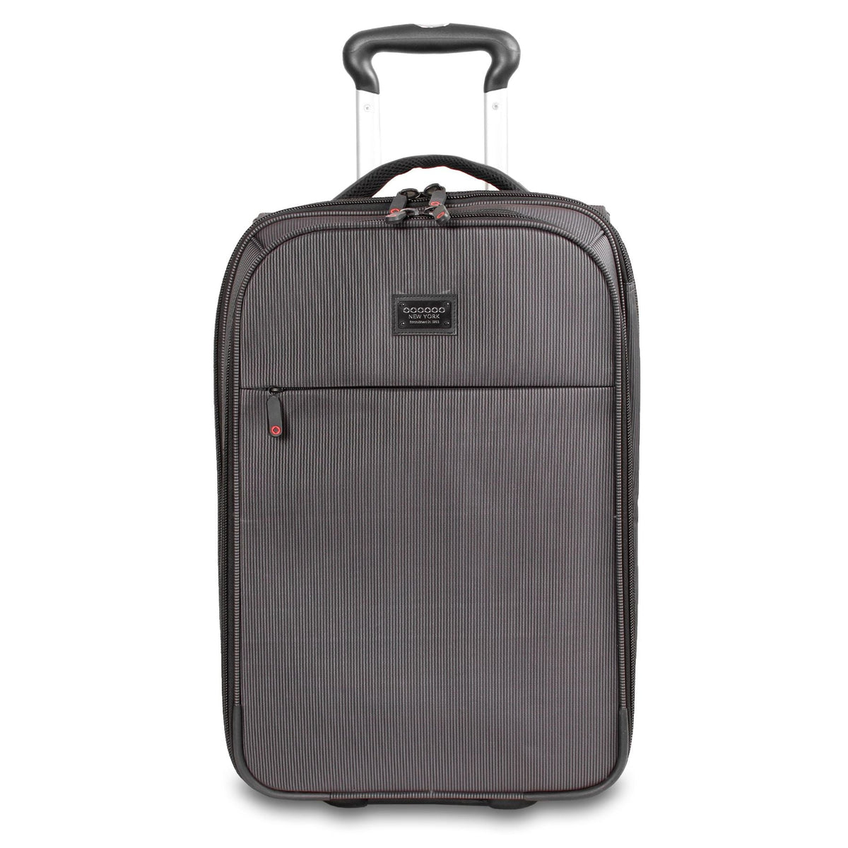 J World Bay Business Carry-on Rolling Backpack for Travel and Commute, ebony