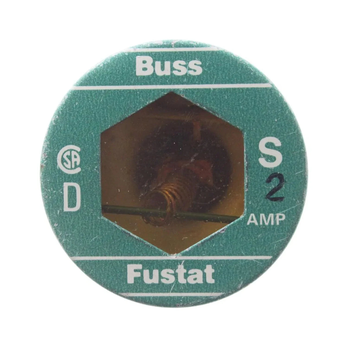 Cooper Bussman S-2: Fustat Dual Plug Type S, Green