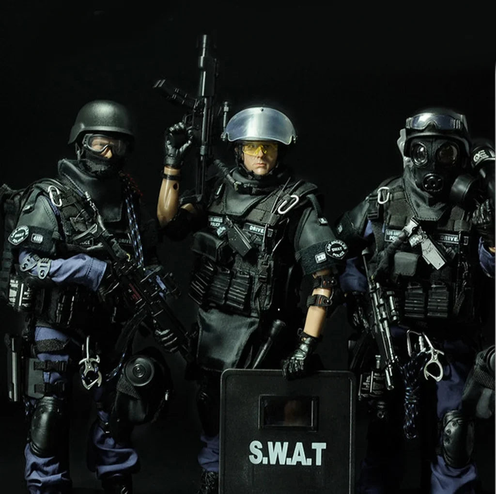 1/6 Swat Soldier Door Breacher 12 1 inch Action Figure Gift for Collection