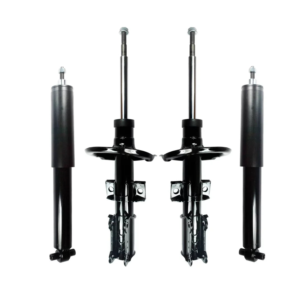 Set 4 Front Suspension Strut - Rear Shock Absorber For 2001 - 2009 Volvo S60
