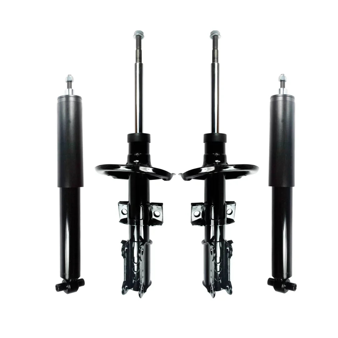 Set 4 Front Suspension Strut - Rear Shock Absorber For 2001 - 2009 Volvo S60