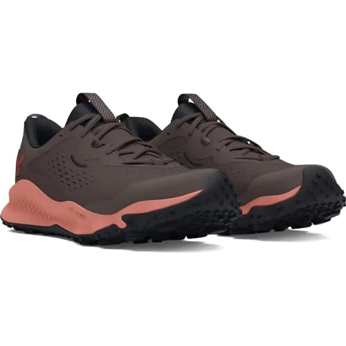 Under Armour Women's Charged Maven Trail, (200) Fresh Clay/ebony/Cinna Red, 6, US