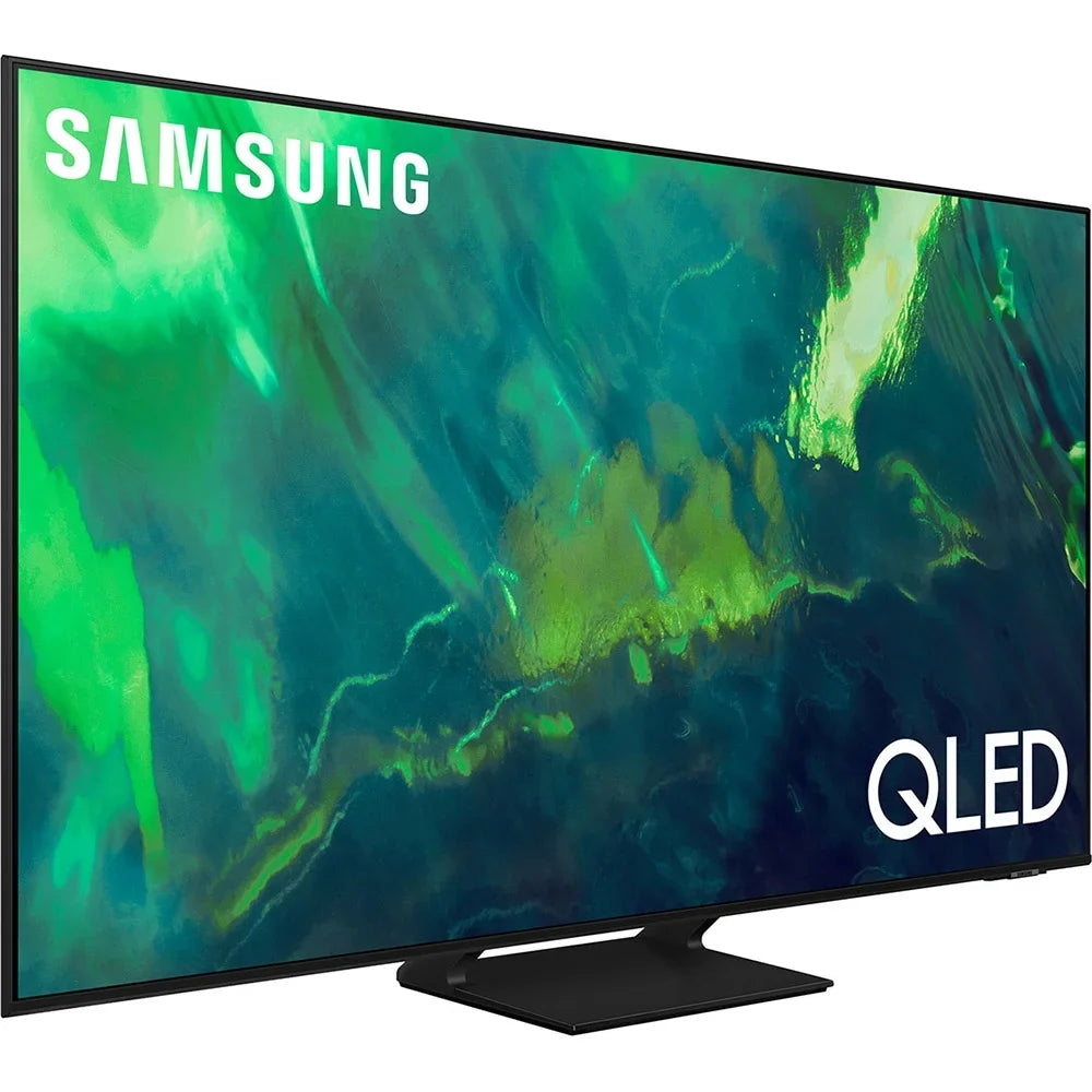 Open Box  85-1 inch Class QLED 4K UHD Q70A Series Dual LED Quantum HDR, Motion Xcelerator Turbo+, Multi View Screen, Smart TV with Alexa Built-In (QN85Q70AAFXZA, 2021)