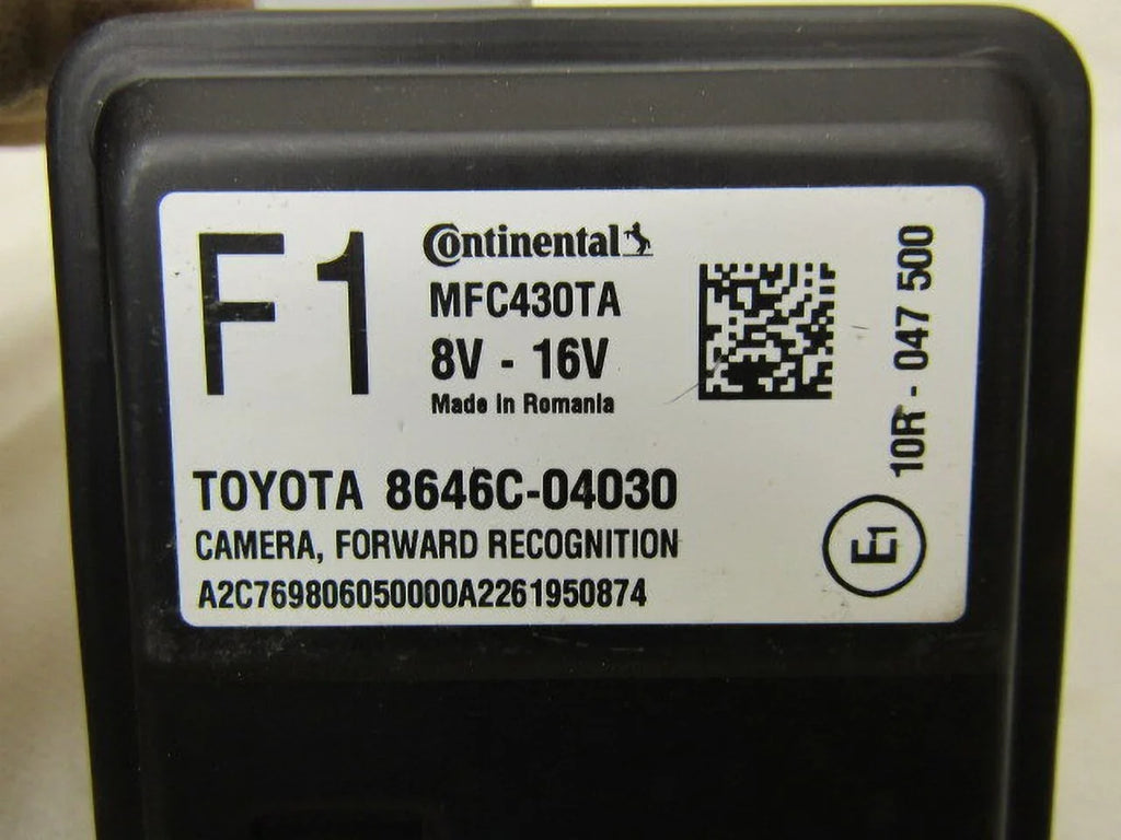 Pre-Owned 2018-2022  Tacoma Windshield Mounted Lane Departure Warning Camera OEM LKQ (Good)