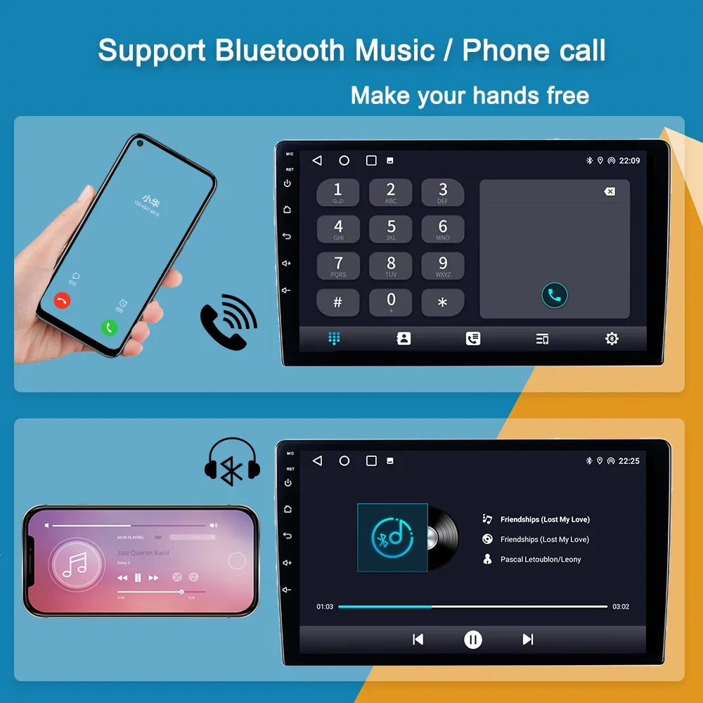 Car Stereo For Honda Accord 7 2002 - 2008 Android Touch Screen With Carplay Android Auto Car Multimedia Player