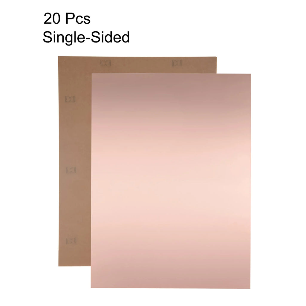 Unique Bargains 200x150mm Single-Sided Copper Clad Laminate Circuit Board 1.5mm Thickness DIY Prototyping PCB Board