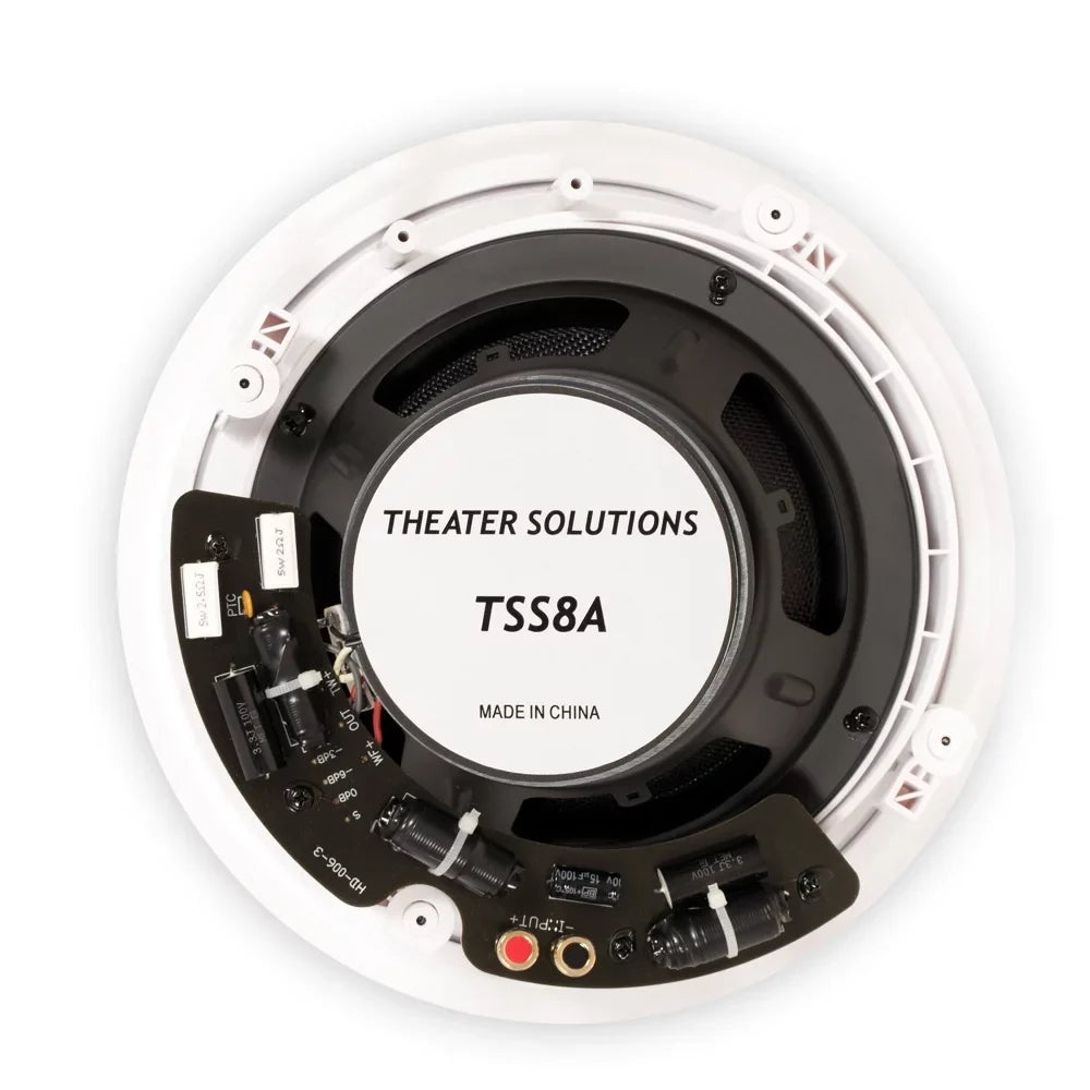 Theater Solutions TSS8A Home Theater Deluxe In Ceiling 8" Angled 4 Speaker Set 4TSS8A