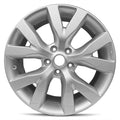 For 2011-2014 Nissan Murano 18 25mm Painted Silver Rim - OE Direct Replacement - Road Ready Car Wheel