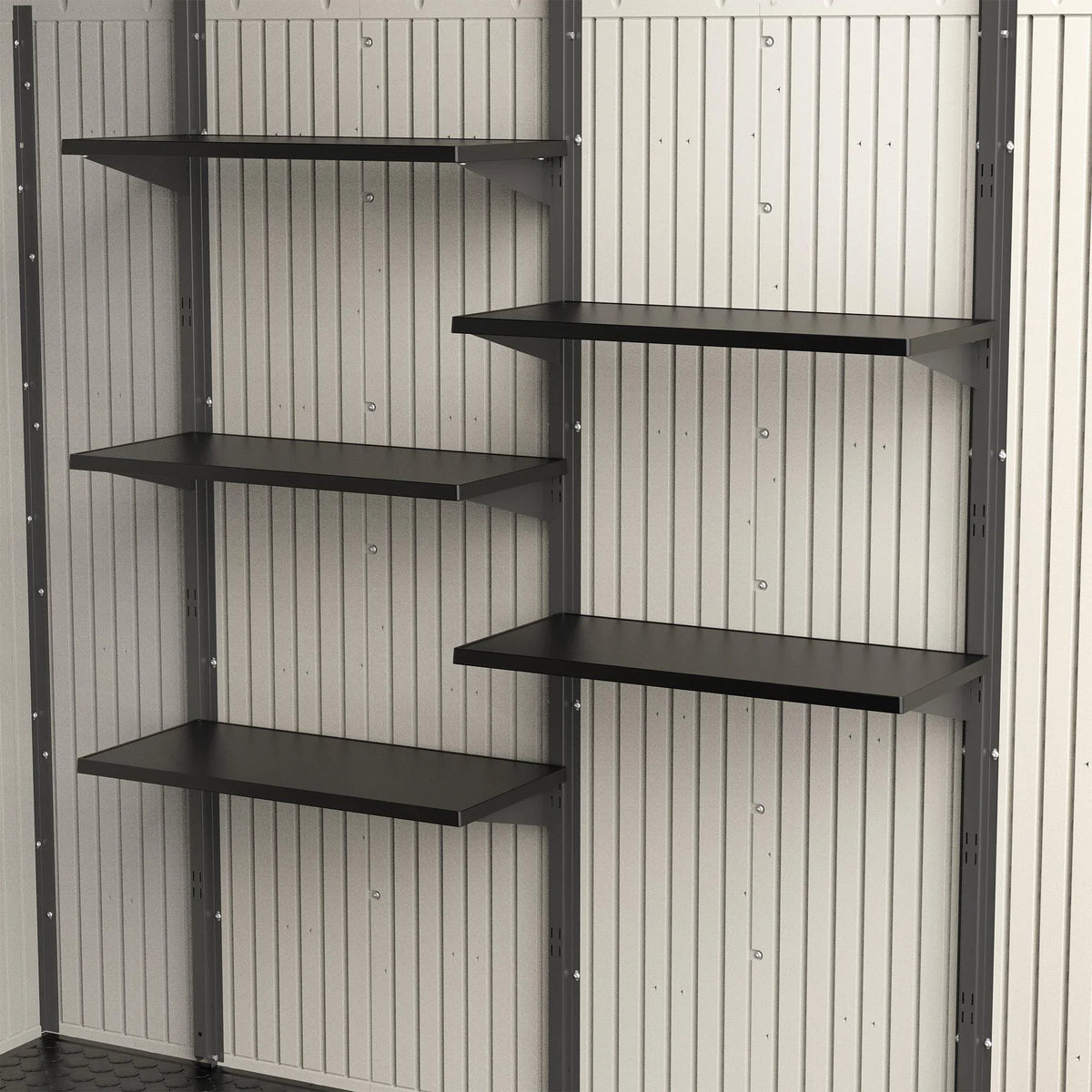 Lifetime 5-Piece 14x30 Shelf Accessory Kit Shed Accessory (60447)