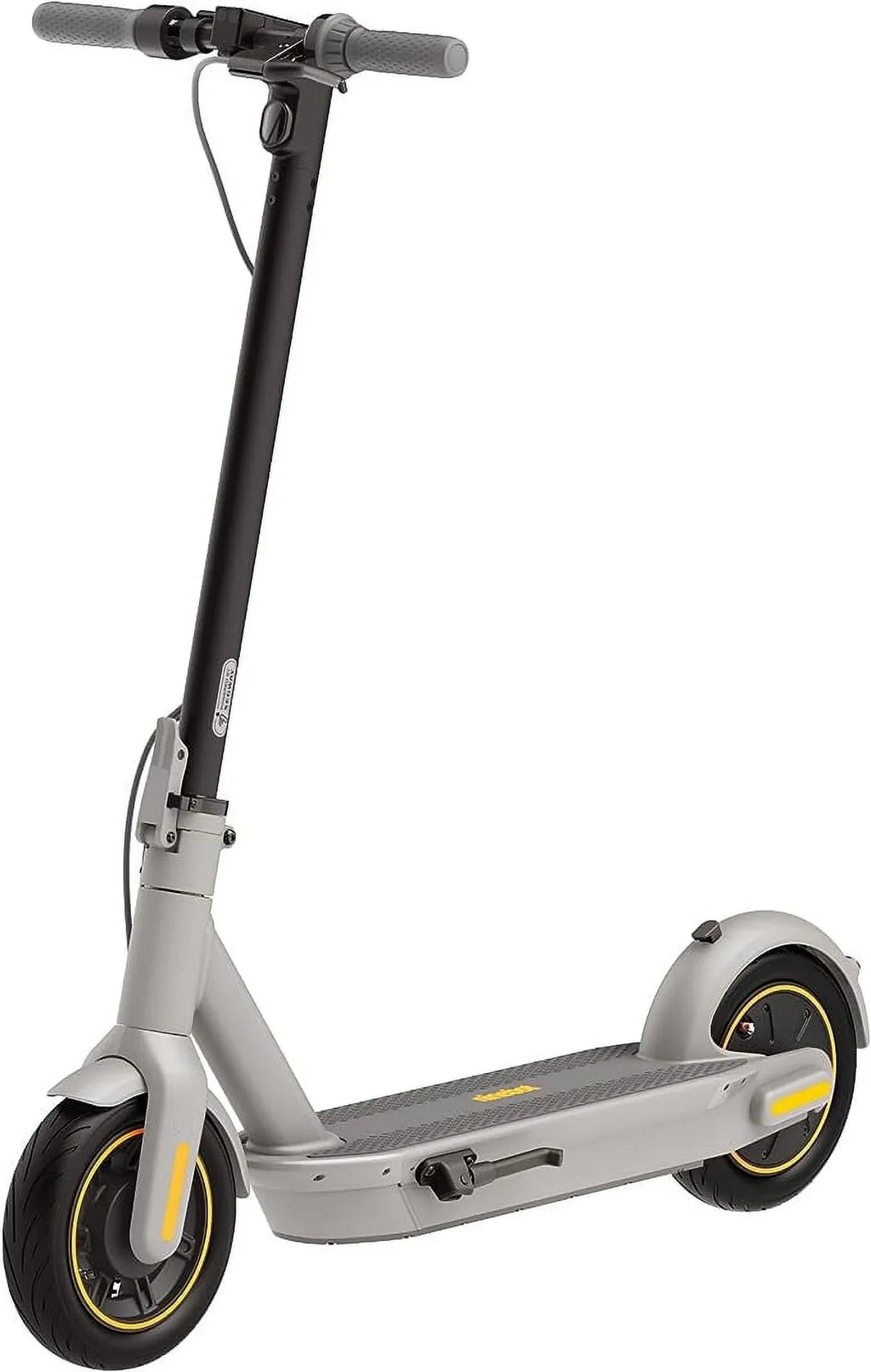 Pre-Owned Segway Ninebot KickScooter MAX G30LP 25 Mi Long Range 18.6 10-25mm Tires - GREY (Fair)