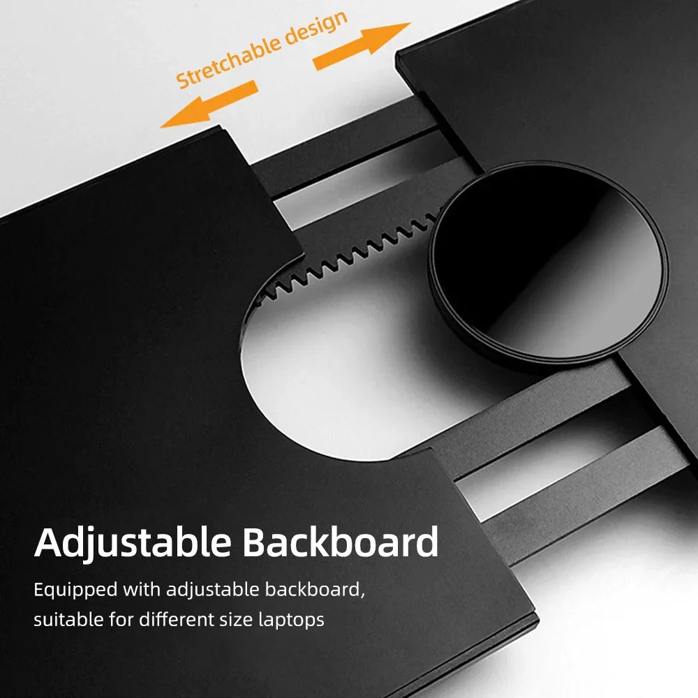 Anself 13.3 25mm Portable Triple-screen  Laptop Expansion Screen 1920*1080 Resolution Easy Installation for 13.3-16.5 inch Laptop
