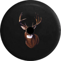2018 2019 Wrangler JL Backup Camera Big Buck Hunting White Tail Deer Antlers Rack Spare Tire Cover for Jeep RV 32 25mm
