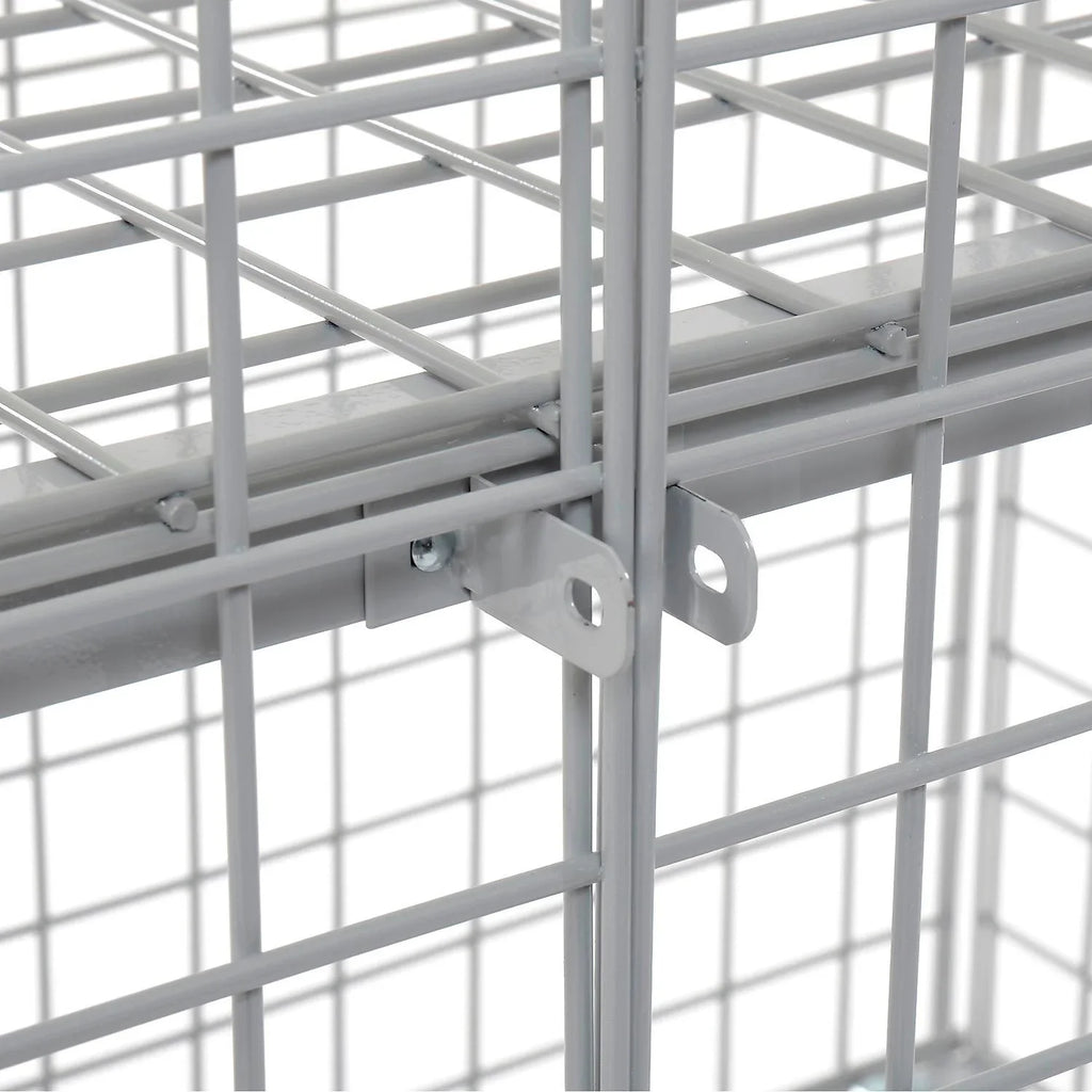 Wire Mesh Security Cage - Ventilated Locker. Global 184083 36 x 24 x 36 in