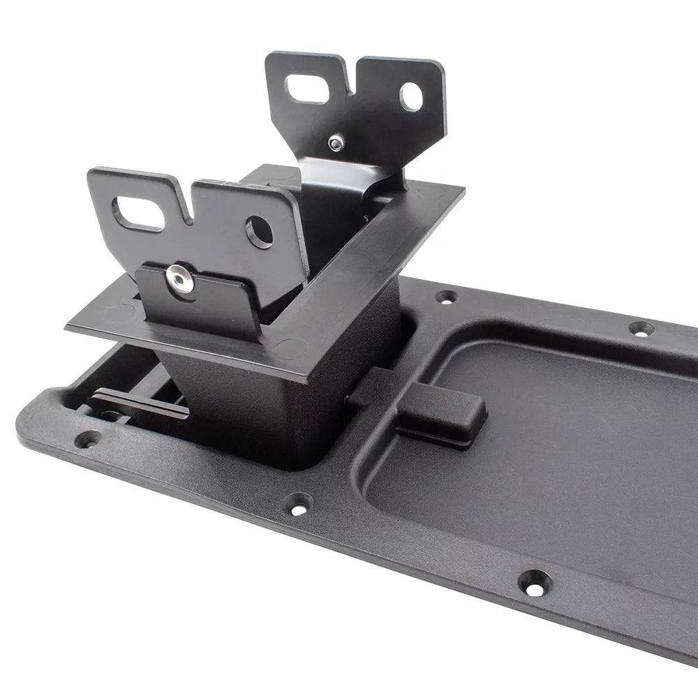 Brock Replacement ebony Full Center Console Armrest Repair Kit Base & Hinges Compatible with 04-11 Ranger Pickup Truck 3L5Z 10047A20 AAB