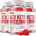 3 Pack Turbo ACV Keto Gummies Turbo ACV + Keto Advanced Keto Formula Plus  Cider Vinegar Keto Gummies Dietary Supplement B12 Beet Root Juice Men Women 180 Gummies