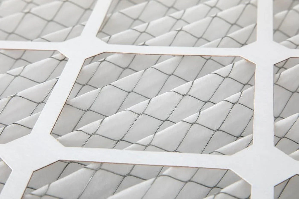 Actual Size: 11-1/2 x 11-1/2 x 7/8. 6 Pack of 12x12x1 MERV 10 Pleated Air Filters by Glasfloss
