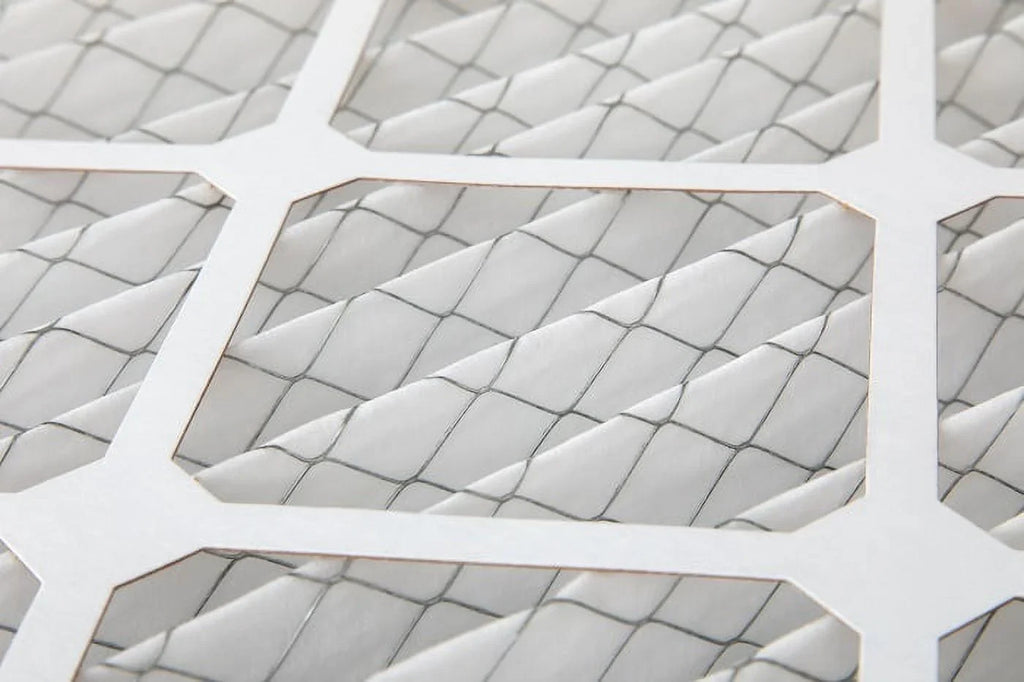 Actual Size: 11-1/2 x 24-1/2 x 7/9. 6 Pack of 12x25x1 MERV 10 Pleated Air Filters by Glasfloss